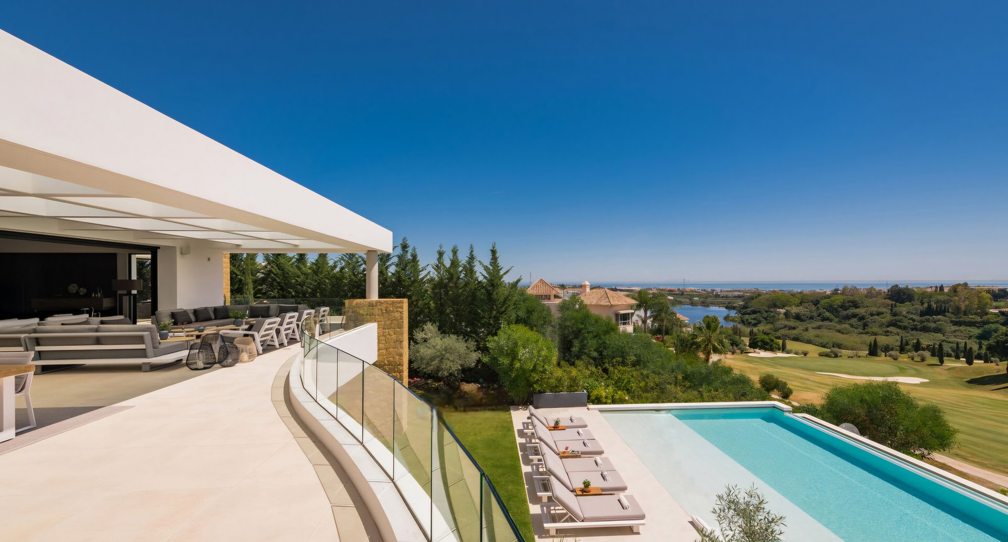 Villas de lujo en la Costa del Sol, Andalucía, España