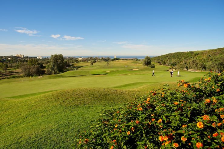 Beautiful landscape of Marbella Golf Country Club